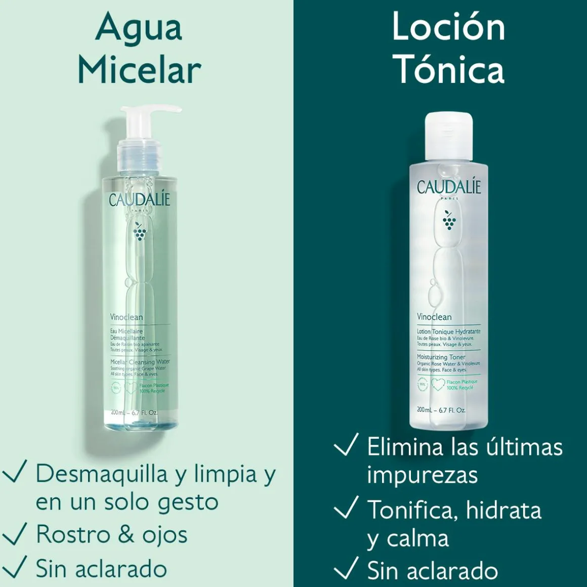 Agua Micelar Desmaquillante con Camomila - 400ml