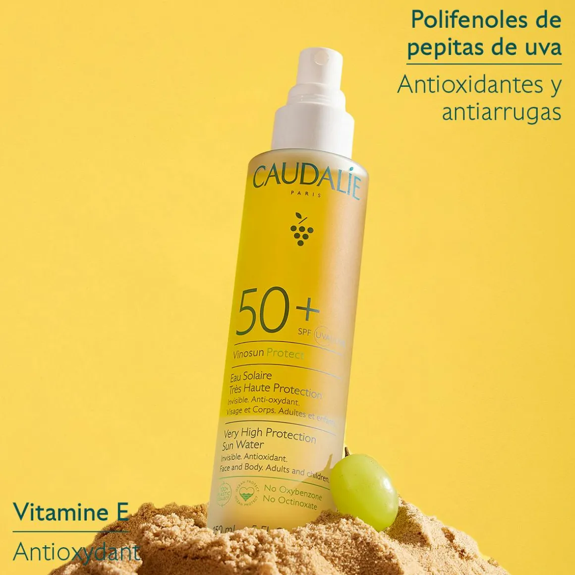 Agua Solar de Muy Alta Protección SPF50+