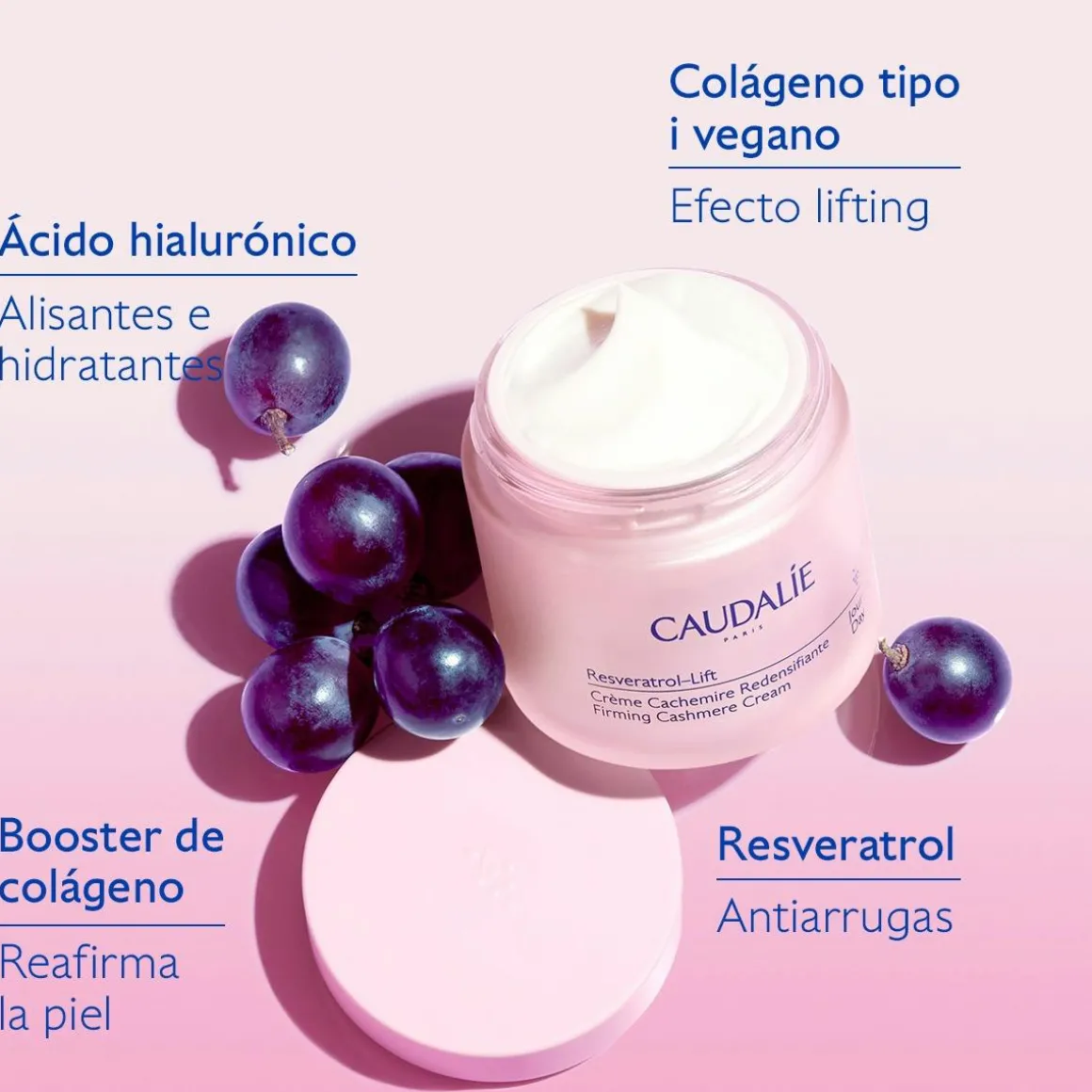 Crema Cachemir Redensificante con Resveratrol, Alternativa al Retinol