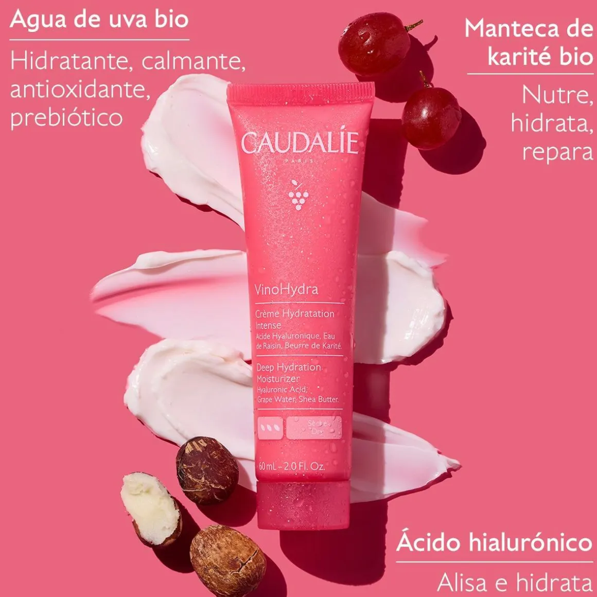 Crema Hidratación Intensa Ácido Hialurónico + Manteca de karité