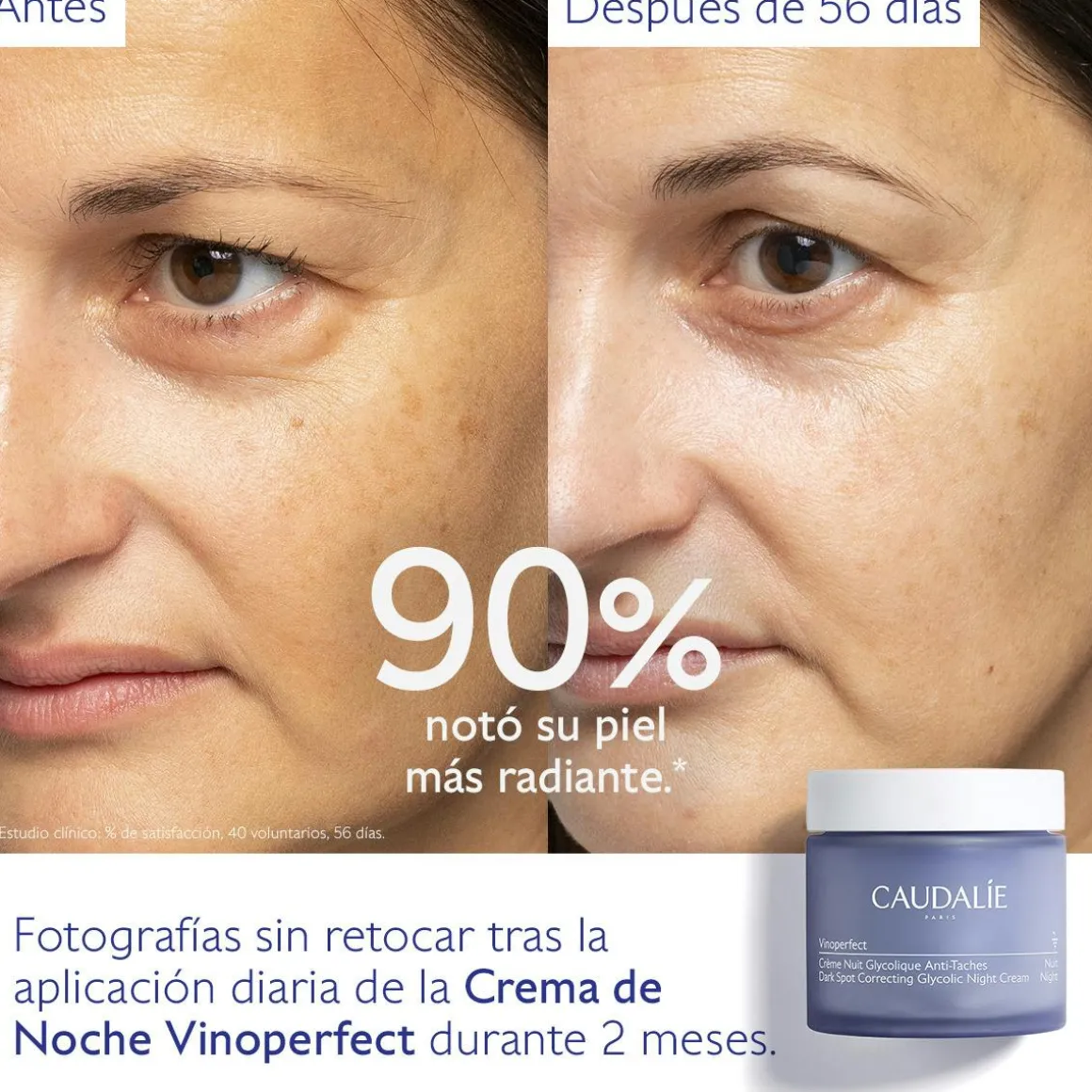 Crema Noche con Ácido Glicólico Antimanchas - Recarga