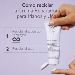Crema Reparadora para Manos y Uñas con Manteca de Karité