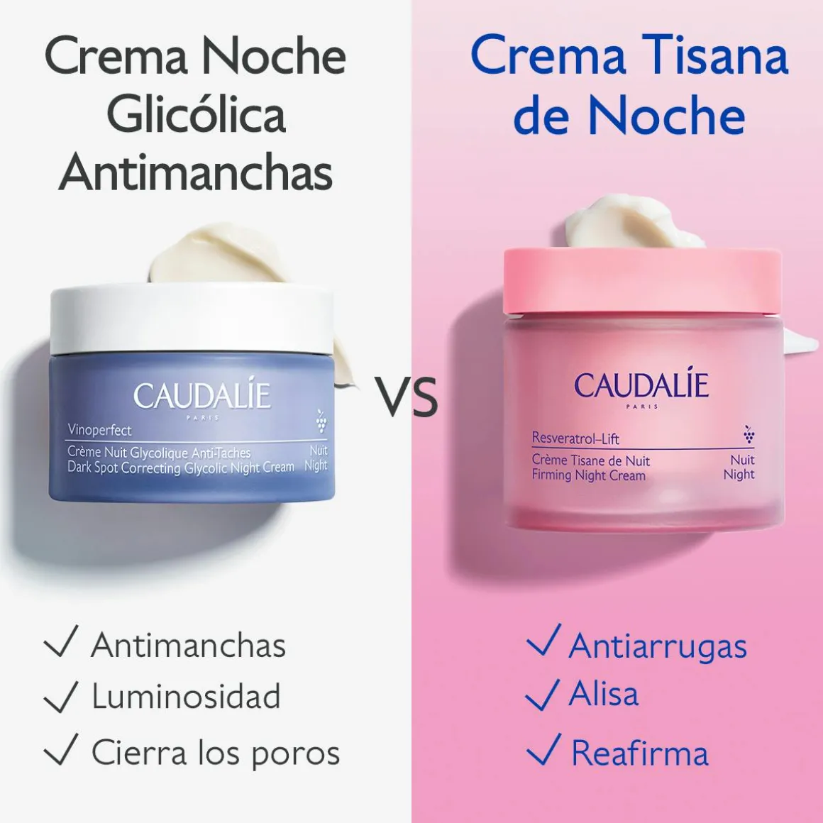 Crema Tisana de Noche con Resveratrol, Alternativa al Retinol - Recarga