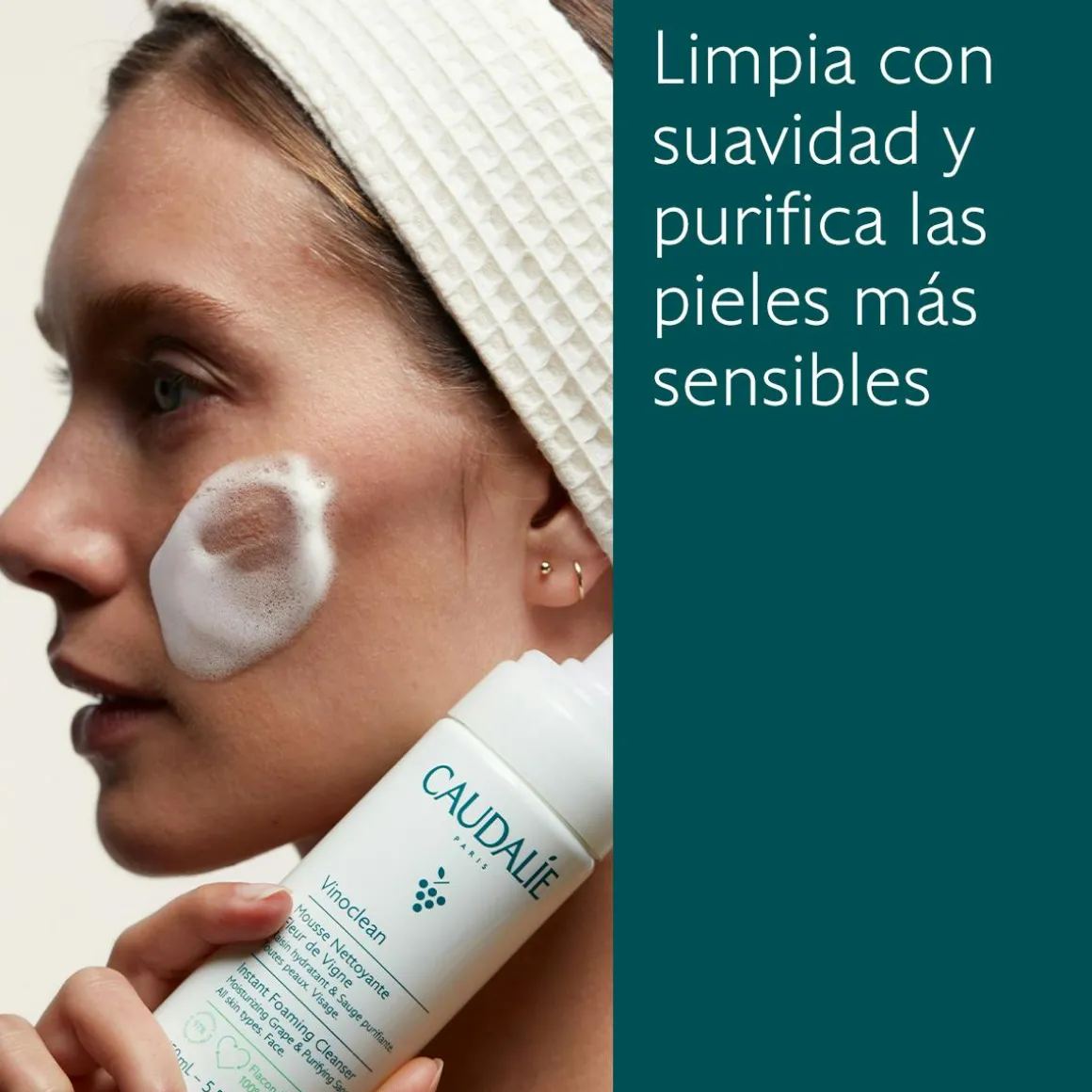 Espuma Limpiadora Fleur de Vigne con Camomila - 50ml