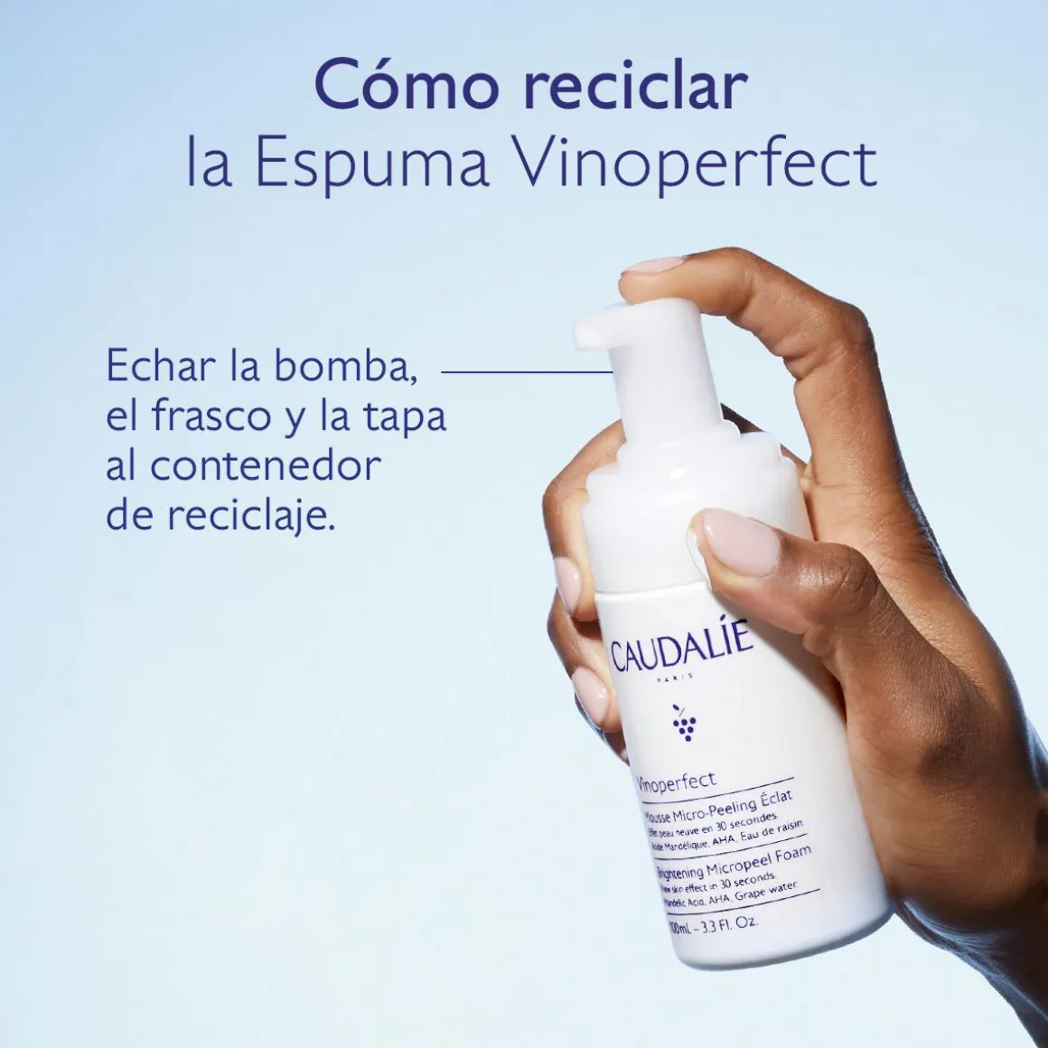 Espuma Micropeeling Luminosidad con Ácido Mandélico (AHA) - 100ml