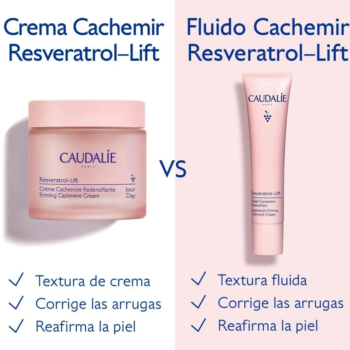 Fluido Cachemir Redensificante con Resveratrol, Alternativa al Retinol