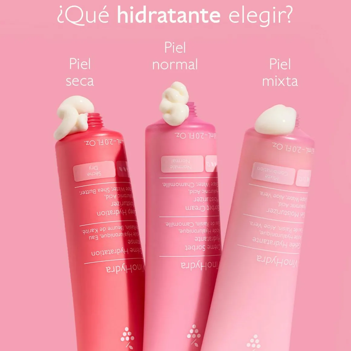 Gelcream Hidratante Ácido hialurónico + Aloe Vera