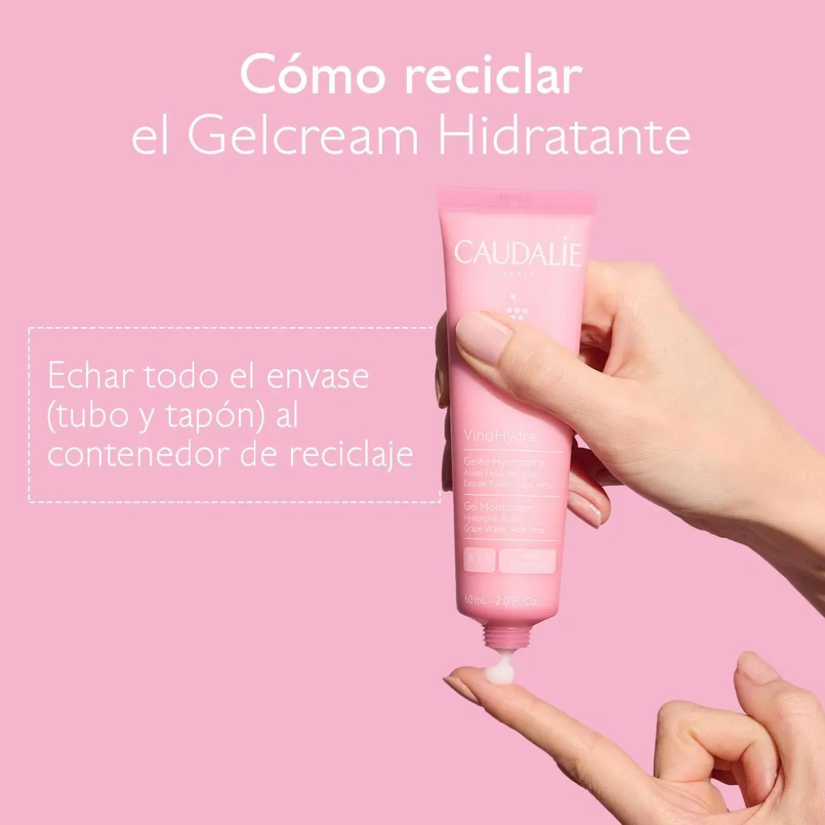 Gelcream Hidratante Ácido hialurónico + Aloe Vera