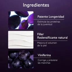La Crema con Patente Longevidad + Filler Redensificante Natural - Recarga