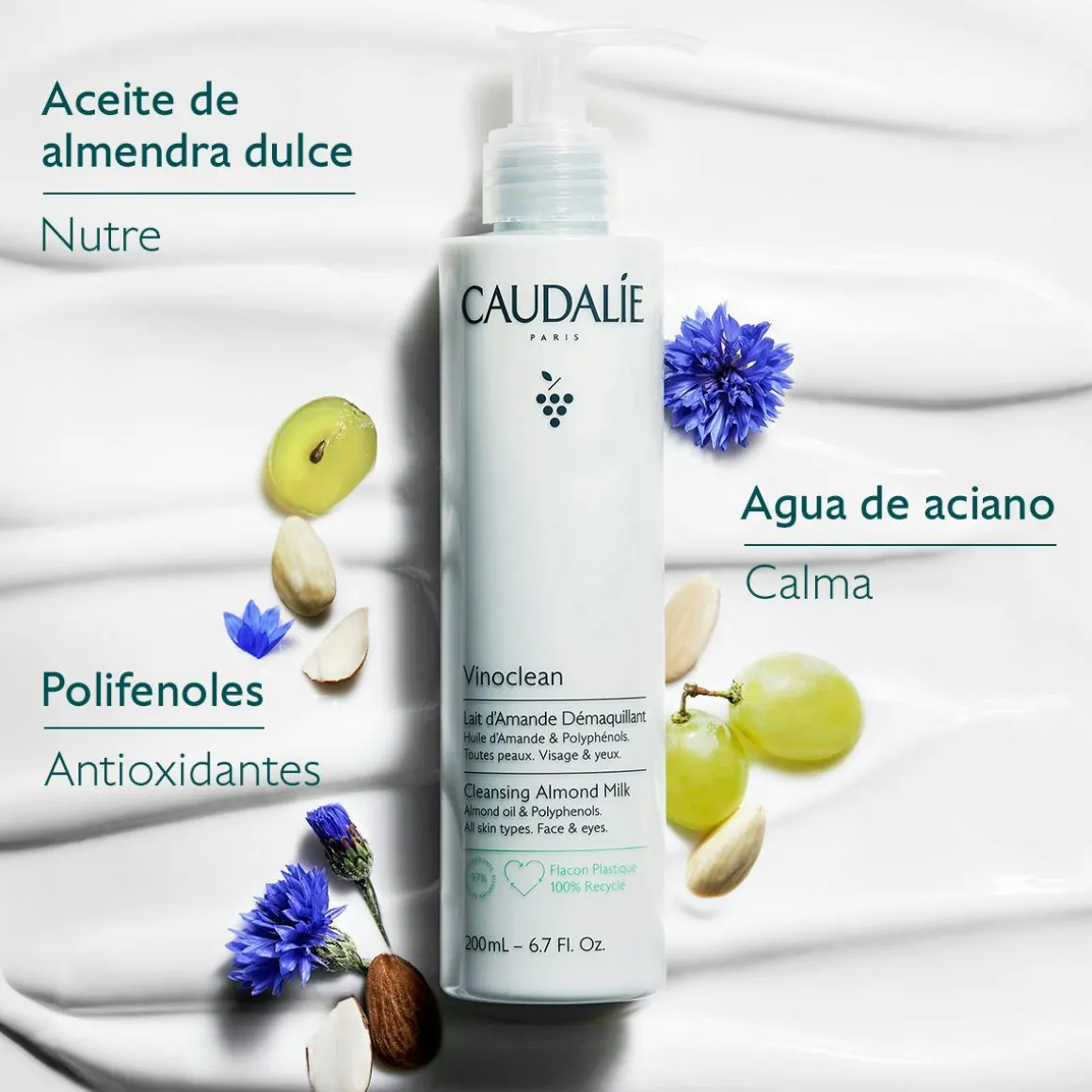 Leche de Almendras Desmaquillante-200ml