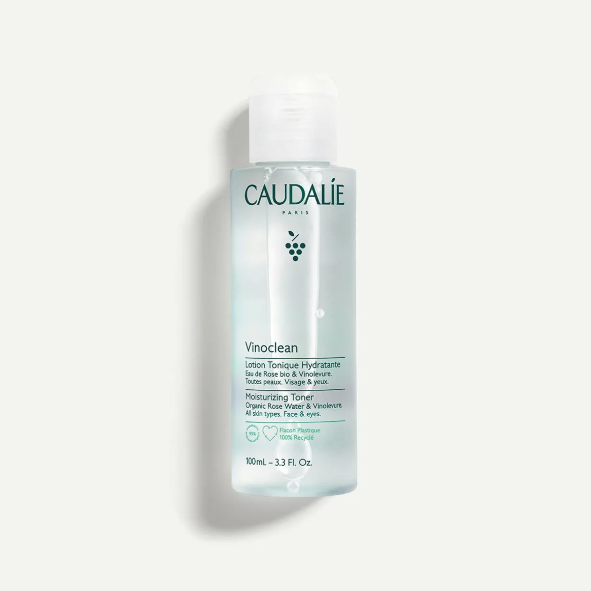 Loción Tónica Hidratante con Hidrolato de Rosa Biológica - 100ml